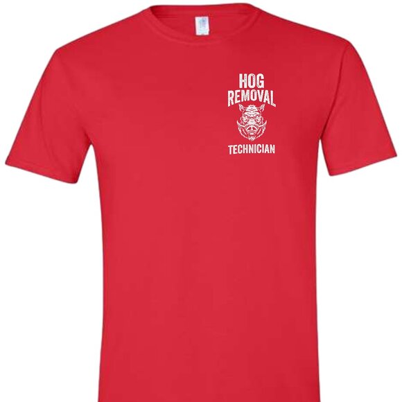 Hog Removal Technician Short Sleeve T-Shirt - Picture 6 of 10